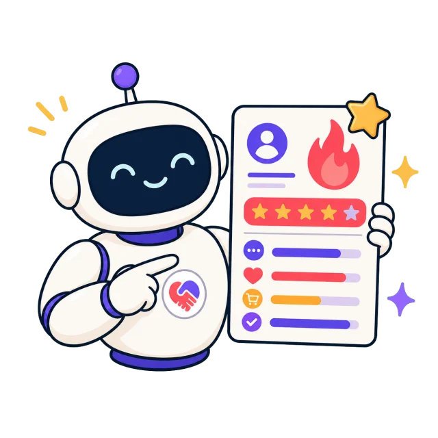 Vicca memberi skor dan menandai sentimen tiap chat