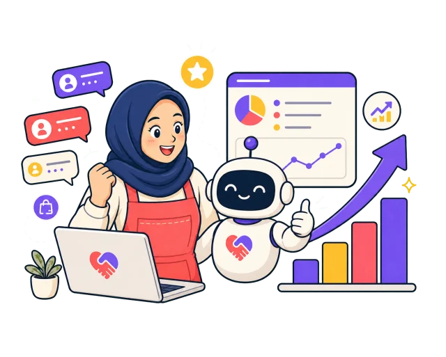 Brand siap tumbuh dengan feed yang konsisten
