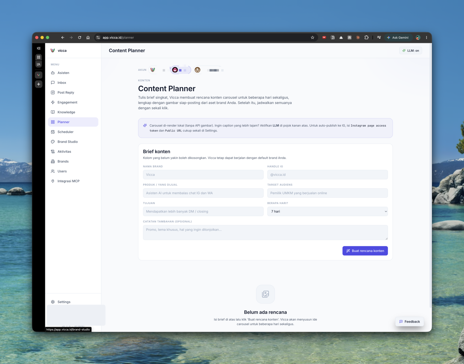 Content Planner Vicca